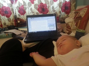 Writing with Baby2